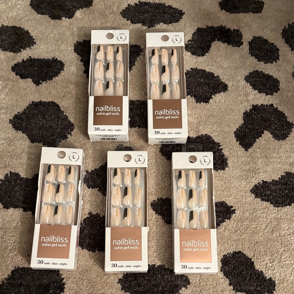 Bliss Press-On Nails - Elegant Nude Collection